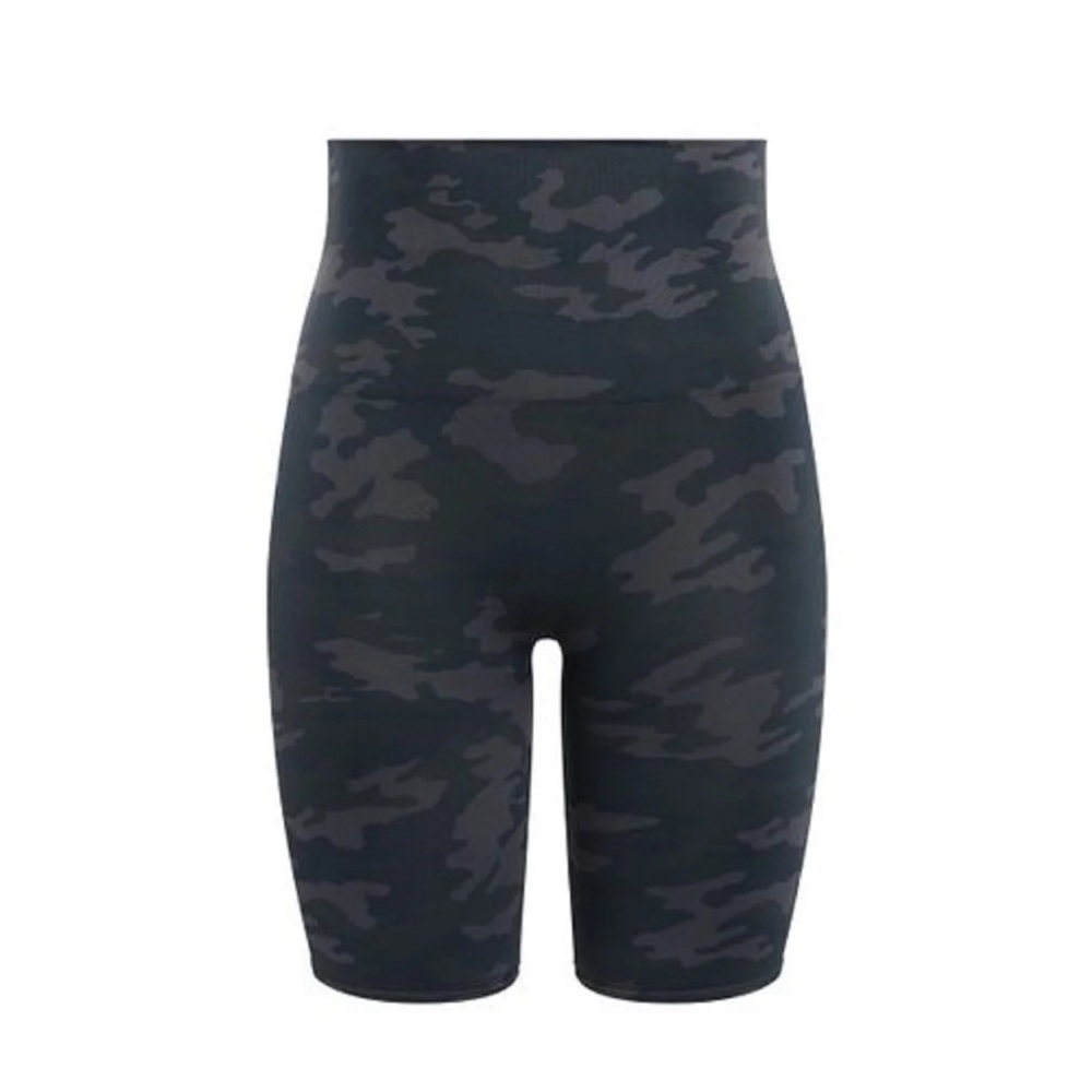 SPANX High-Waist Camo Bike Shorts